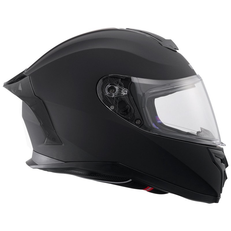 Täyskaskoinen ABS-moottoripyöräkypärä ECE-hyväksytty koko S 55–56 cm kaksinkertainen visiiri Bluetooth-valmius