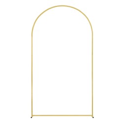 Kaaritaustateline teräsrunko 18 mm profiili kolmiosainen kulta häihin