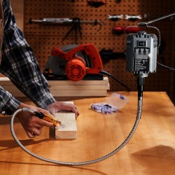 Joustava akselihiomakone 1000W 230V 890 mm akseli kolmileukainen istukka 31 tarviketta