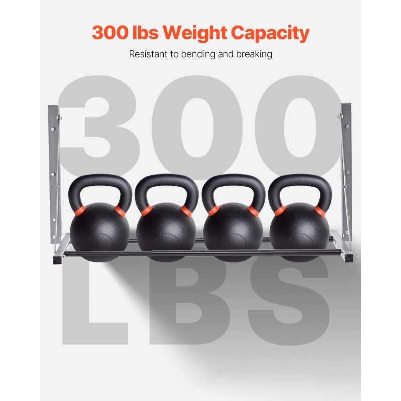 Seinään kiinnitettävä taittuva rengasteline Q235-teräksinen säädettävä 32–48 tuumaa 4 rengasta