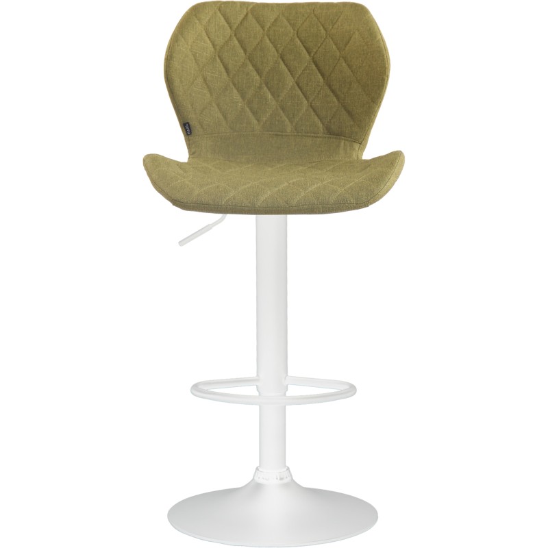 Tyylikäs säädettävä baarijakkara korkkikankaalla ja jalkatuella