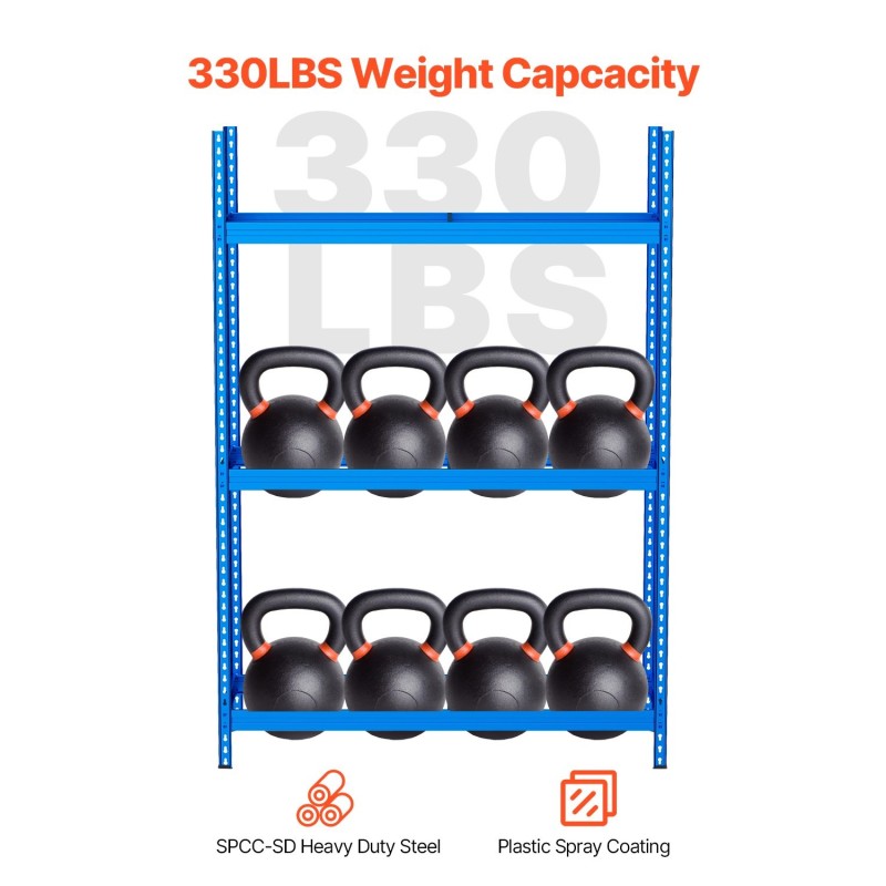 Kaksitasoinen teräsrengashylly jauhemaalatulla pinnalla säilyttää kaksitoista rengasta säädettävillä tasoilla