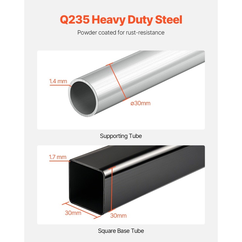 Teräksinen renkaiden säilytysteline pyörillä 4 renkaalle enintään 225 mm kantavuus 100 kg