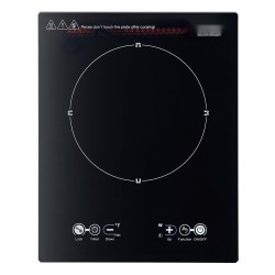 Kannettava induktioliesi 2200W lasipinta kosketusohjaus ajastin lapsilukko yhteensopiva 240 mm astioille