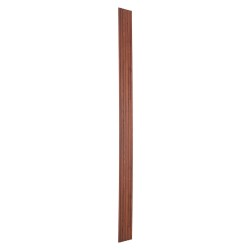 Akustiikkapaneelit puu muovikomposiitti 2450x166 mm 8 kpl seinille ja katoille mustapähkinäsävy