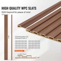 Akustiset puulistapaneelit 2450x166x9 mm 8 kpl harmaa tammi seinälle ja kattoon