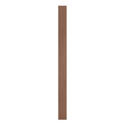 Akustiset puulistapaneelit 2450x166x9 mm 8 kpl harmaa tammi seinälle ja kattoon