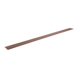 Akustiset puulistapaneelit 2450x166x9 mm 8 kpl harmaa tammi seinälle ja kattoon