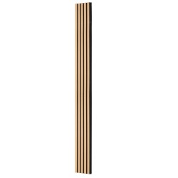 Akustiset MDF puusälepaneelit 2400x200x21 mm 4 kpl vaalea tammi sisätiloihin