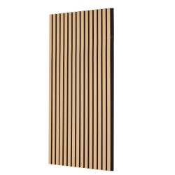 Akustiikkapaneelit MDF 1200x600 mm 4 kpl vaalea tammi seinä ja katto
