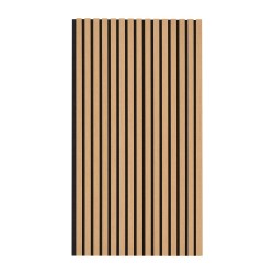 Akustiikkapaneelit MDF 1200x600 mm 4 kpl vaalea tammi seinä ja katto