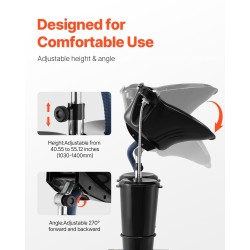 Siirrettävä hiustenpesuallas säädettävä korkeus sähköpumppu kaksi ämpäriä kaksi suihkupäätä viemäriletku musta