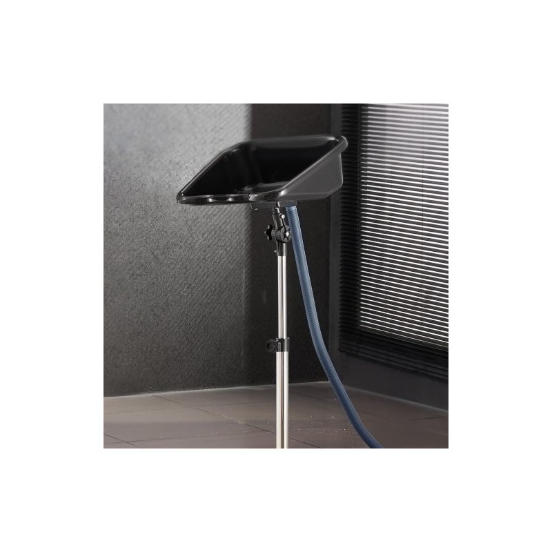 Jalallinen kannettava pesuallas hiusten pesuun säädettävä korkeus ja kallistuskulma kevyt pitkä tyhjennysletku