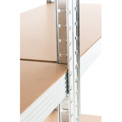 Järeä metallihylly 5 tasolla, 2 kpl, 175 kg/taso