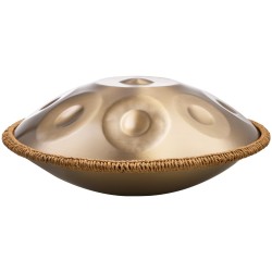 Handpan rumpu hiiliteräs 22 tuumaa 10 säveltä D molli 432 Hz