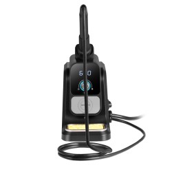 Juotosasema 80 wattia digitaalinäytöllä säädettävä 100 500 C viisi juotinkärkeä kaksi apukättä