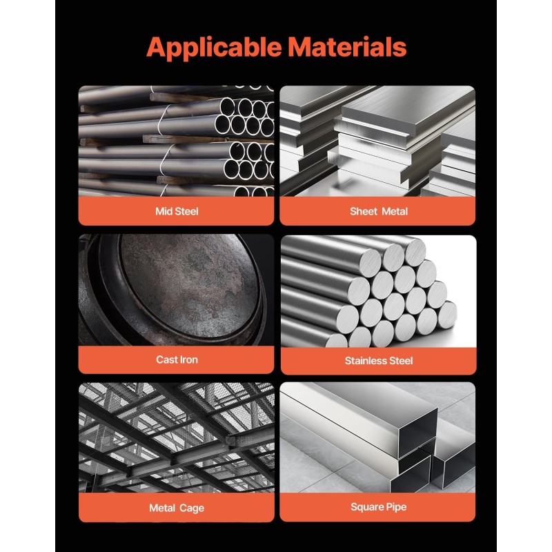 MIG-hitsauslaite 160A nelitoiminen IGBT-invertteri LCD-näyttö 10 mm materiaalille