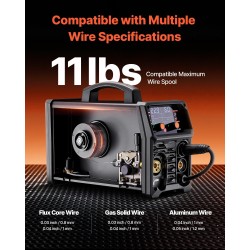 5-toimintoinen hitsauskone 200 A IGBT-invertteri MIG pulssi teräkselle alumiinille