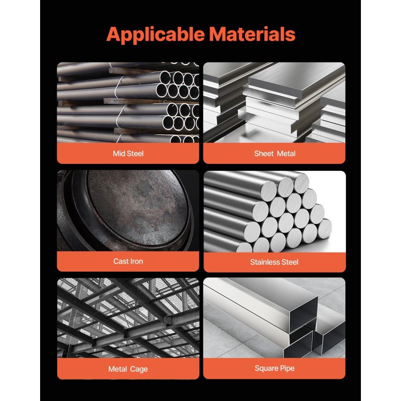 MIG-hitsauskone 4-toiminen 200 ampeeria IGBT-invertteri LCD-näyttö kaasuton ja kaasusuojattu