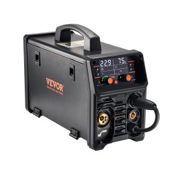 Hitsauskone viisi toimintoa 250 A IGBT-invertteri LCD-näytöllä teräkselle ja alumiinille