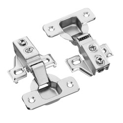 Piilosaranat ruostumatonta terästä 60 kpl pehmeästi sulkeutuvat 100 asteen avautumiskulmalla