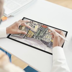 A3-kokoinen ohut LED-valopöytä piirtämiseen USB-C-liitännällä kolmitasoinen kirkkaus musta