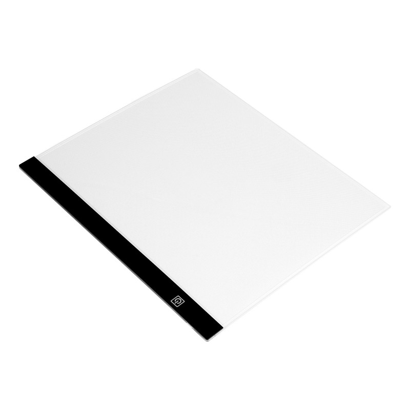 LED-valotaulu B4 ohut kevyt USB Type-C portaaton kirkkaudensäätö musta