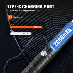 Valomiekka metallinen kahva kaksi kappaletta ladattava seitsemän väriä neljä äänitilaa