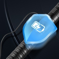 Valomiekka metallinen kahva kaksi kappaletta ladattava seitsemän väriä neljä äänitilaa