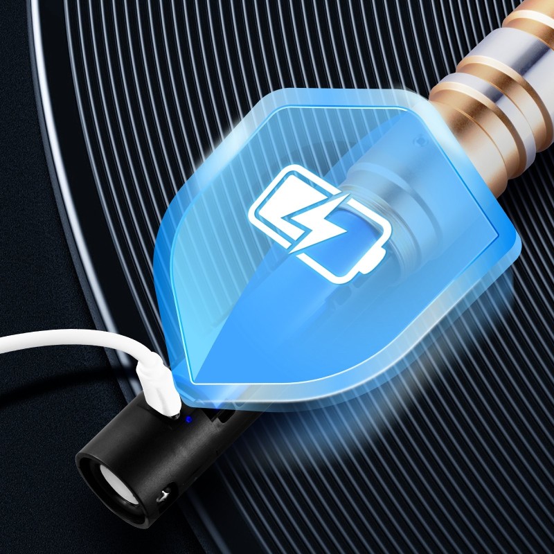 Valomiekka metallikahvalla ladattava 12 RGB-väriä FX-äänitehosteilla eri koot aikuisille ja lapsille