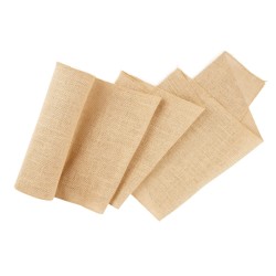 Juuttikangasrulla luonnollista juuttia 355 mm x 45,7 m 50x50 tiheä kudos