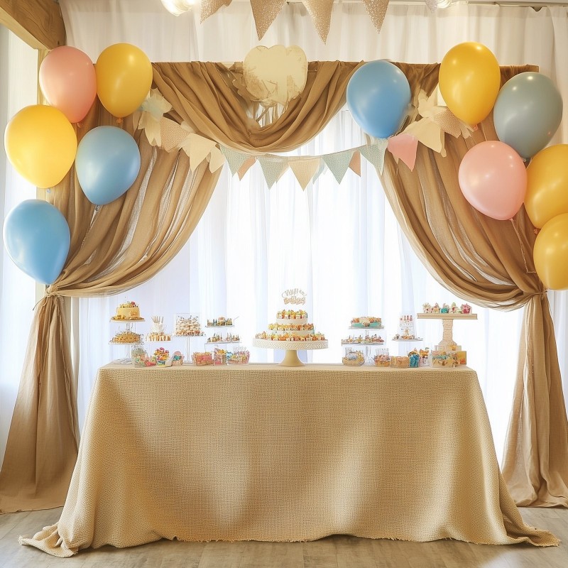 Juuttikangasrulla 100-prosenttinen juutti 1016 mm x 91,4 m 50x50 kudostiheys luonnollinen väri