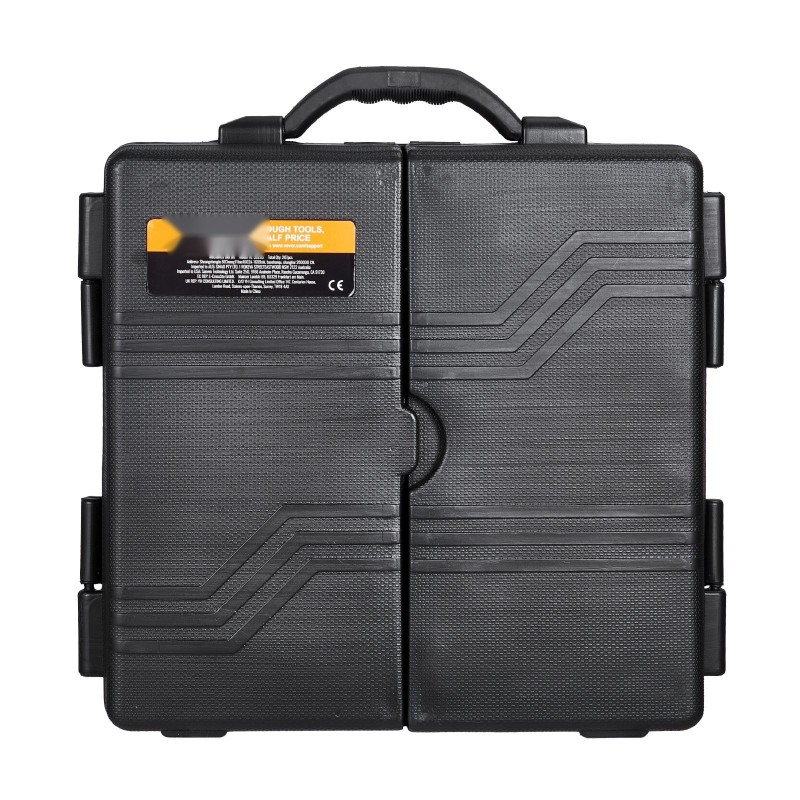 Työkalusarja 207-osainen seosteräinen mekaanikolle 1/4 3/8 1/2 tuuman hylsyillä autoihin