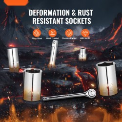 Mekaanikkosarja 221-osainen seosteräksestä 1/4- ja 3/8-tuuman vetokannoilla SAE- ja metrisiin kokoihin muovilaukulla