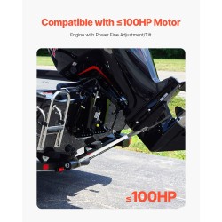 Peräpeilin tuki säädettävä 24–36 tuumaa galvanoitua metallia alle 100 hv trailereille