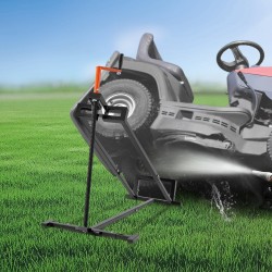 Ajoleikkurin nostotunkki hiiliteräs 399 kg kantavuus 0–600 mm taittuva teleskooppinen kampikahvalla