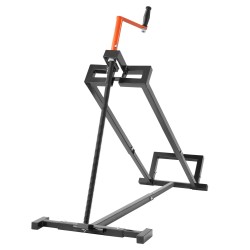 Ajoleikkurin nostotunkki hiiliteräs 399 kg kantavuus 0–600 mm taittuva teleskooppinen kampikahvalla