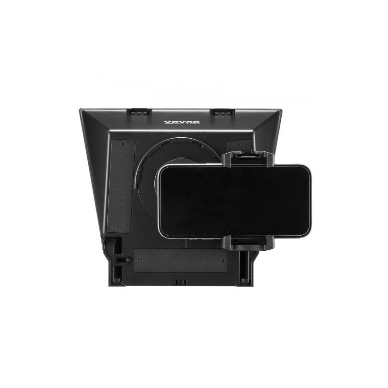 Pöytäteleprompteri 8 tuuman 70 prosenttia läpäisevä heijastuslasi järjestelmäkamera webkamera älypuhelintuki