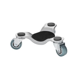 Huonekalujen ja kodinkoneiden siirtovaunasetti 4 kpl hiiliteräs 200 kg kolmipyöräinen