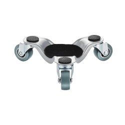 Huonekalujen ja kodinkoneiden siirtovaunasetti 4 kpl hiiliteräs 200 kg kolmipyöräinen