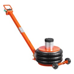 Pneumaattinen ilmatunkki viiden tonnin kuusiosainen teräsputki säädettävä kahva paksu kumityyny