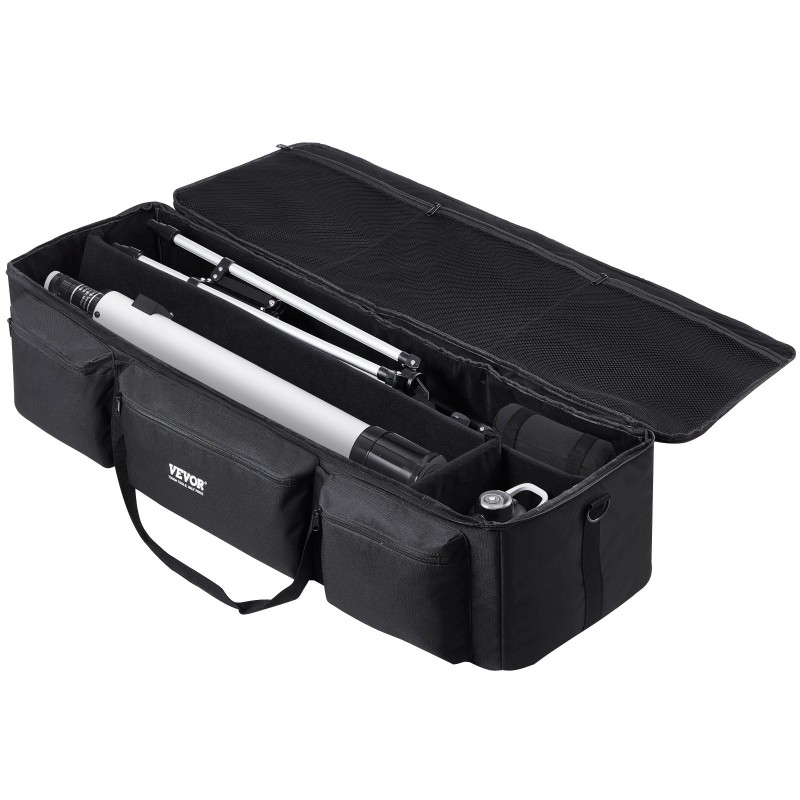 Kaukoputkikotelo 1035 mm tilava 900D Oxford-kangas PU-pinnoite pehmustettu sisävuori irrotettava väliseinä