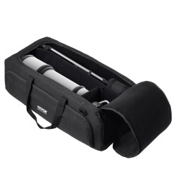 Kaukoputkilaukku 770 mm 900D Oxford-kangas PU-pinnoite pehmustettu irrotettavalla väliseinällä vastapainotaskulla