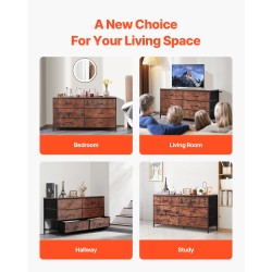 Lipasto korkea kapea kuusi laatikkoa tukeva teräsrunko kangaslaatikot rustiikinruskea