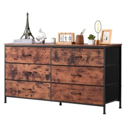 Lipasto korkea kapea kuusi laatikkoa tukeva teräsrunko kangaslaatikot rustiikinruskea