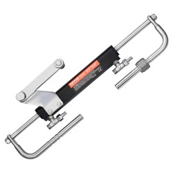 Hydraulinen perämoottorin ohjauspakkaus 90 hv 13 5 tuuman ohjauspyörä kaksi 26 jalan letkua