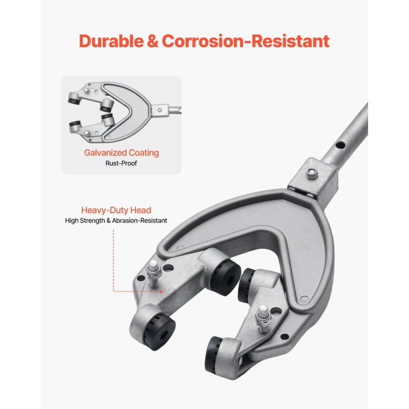 Peräpeilin tuki galvanoitu metallirunko säädettävä 685–1580 mm alle 150 HP