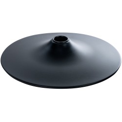 Monipuolinen lattialautanen 50 cm kromattu tai mattamusta metallinen