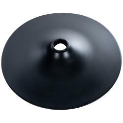 Monipuolinen lattialautanen 50 cm kromattu tai mattamusta metallinen