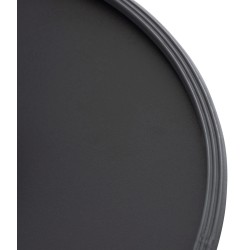 Monipuolinen lattialautanen 50 cm kromattu tai mattamusta metallinen